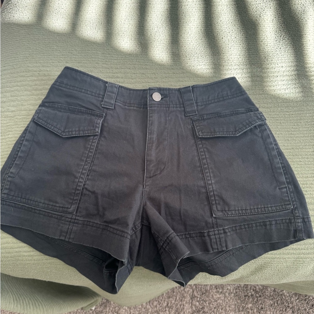 Old Navy Women's Dark Gray Cargo Shorts